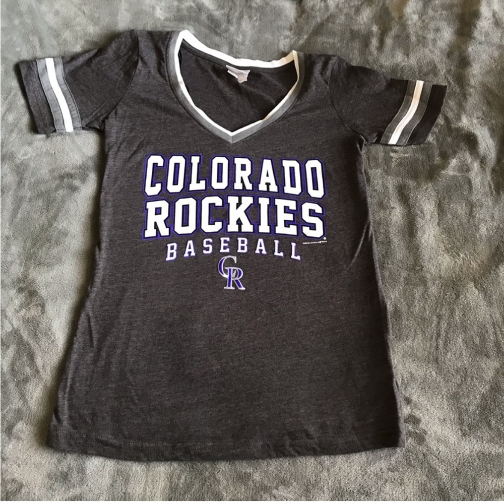 Colorado Rockies Baseball Graphic Tee size S